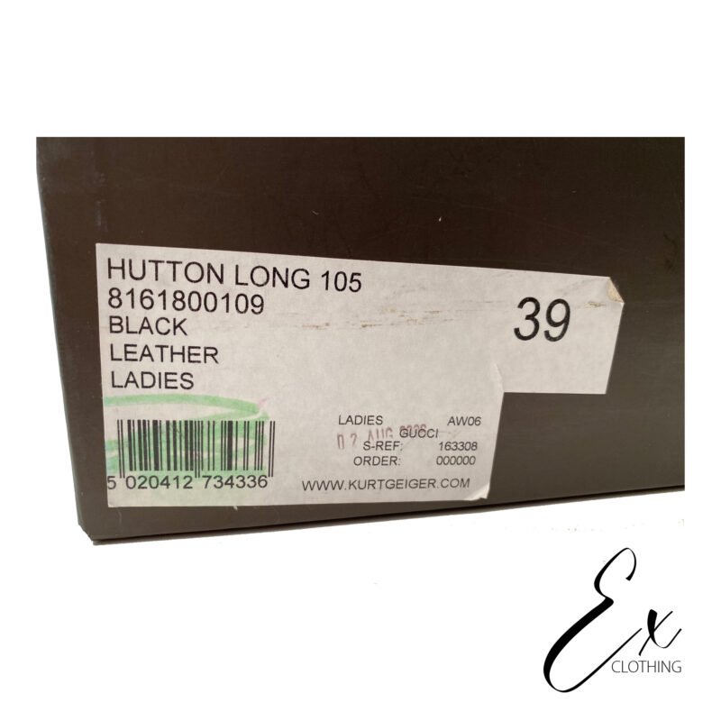 Gucci Hutton Boots Box Label