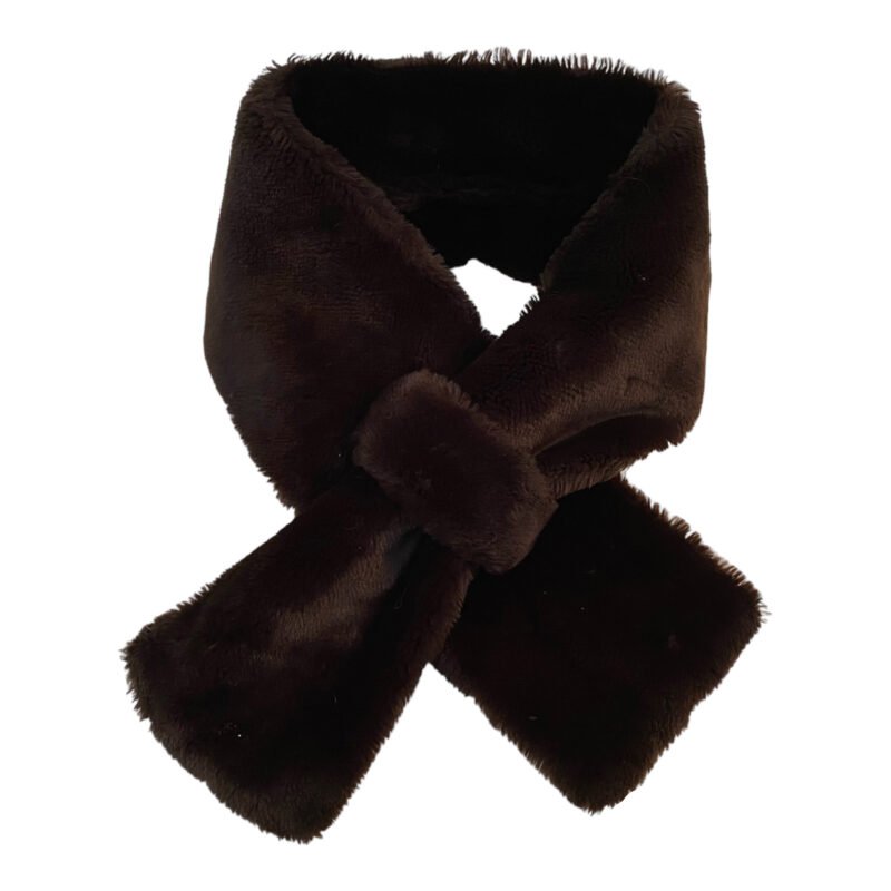 Kingshill Brown Fur Neck Scarf